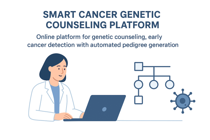 پلتفرم هوشمند مشاوره ژنتیک سرطان